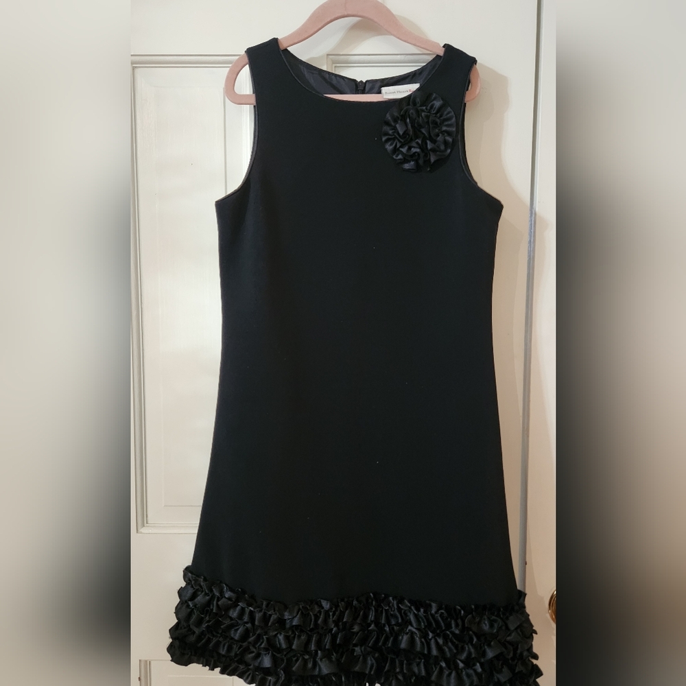 Chic Black Sleeveless Dress - Girls Size 10
